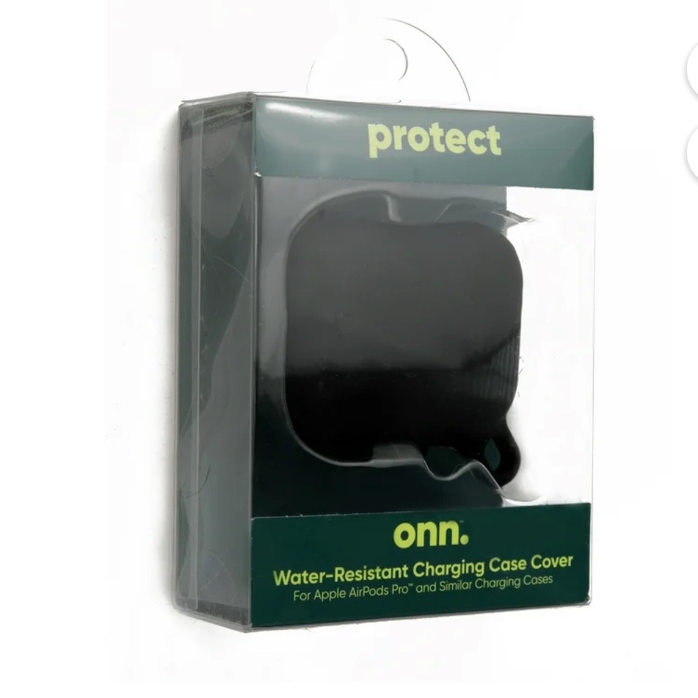 Omn water resistant AirPod Pro black charging case cover silicone protect new‎
